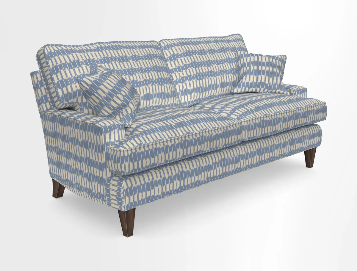 Ingleborough 3 Seater Sofa in Warwick Edinburgh Henna Rugs supplied by Rugs of Petworth