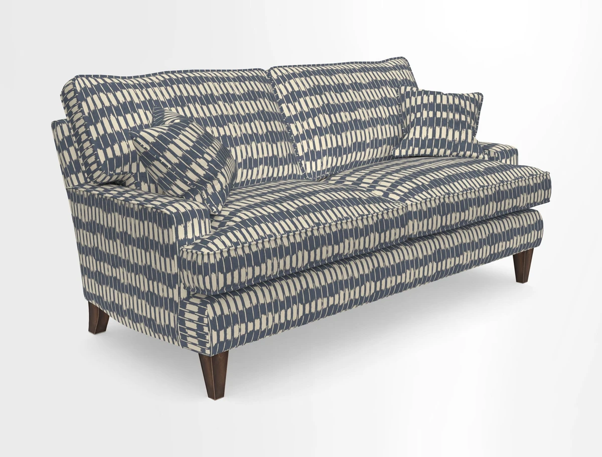 Ingleborough 3 Seater Sofa in Warwick Edinburgh Henna Rugs supplied by Rugs of Petworth