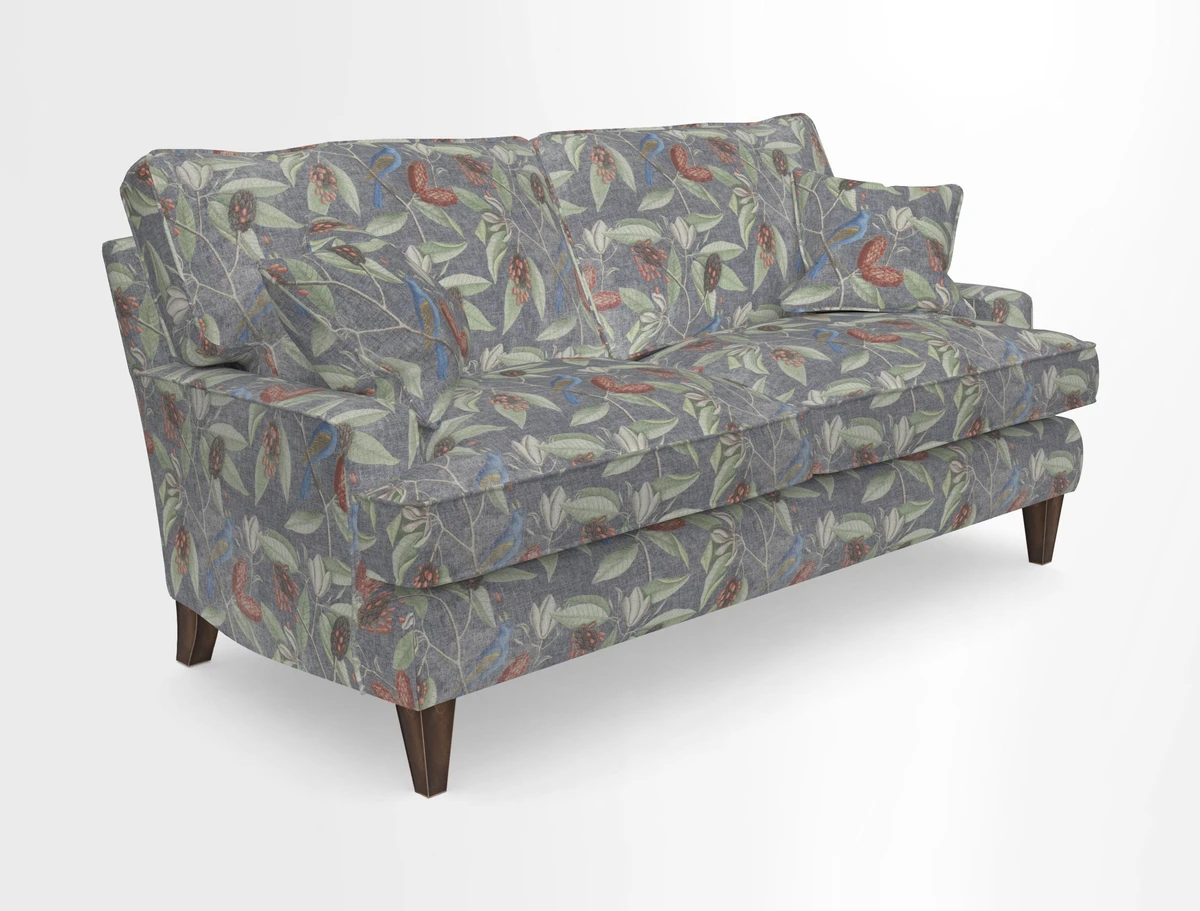 Ingleborough 3 Seater Sofa in Warwick Edinburgh Henna Rugs supplied by Rugs of Petworth