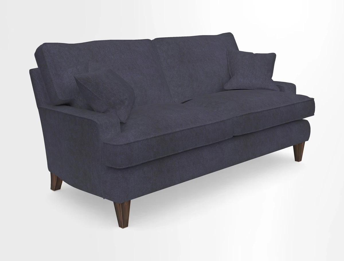 Ingleborough 3 Seater Sofa in Warwick Edinburgh Henna Rugs supplied by Rugs of Petworth