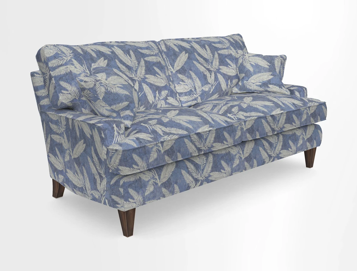 Ingleborough 3 Seater Sofa in Warwick Edinburgh Henna Rugs supplied by Rugs of Petworth