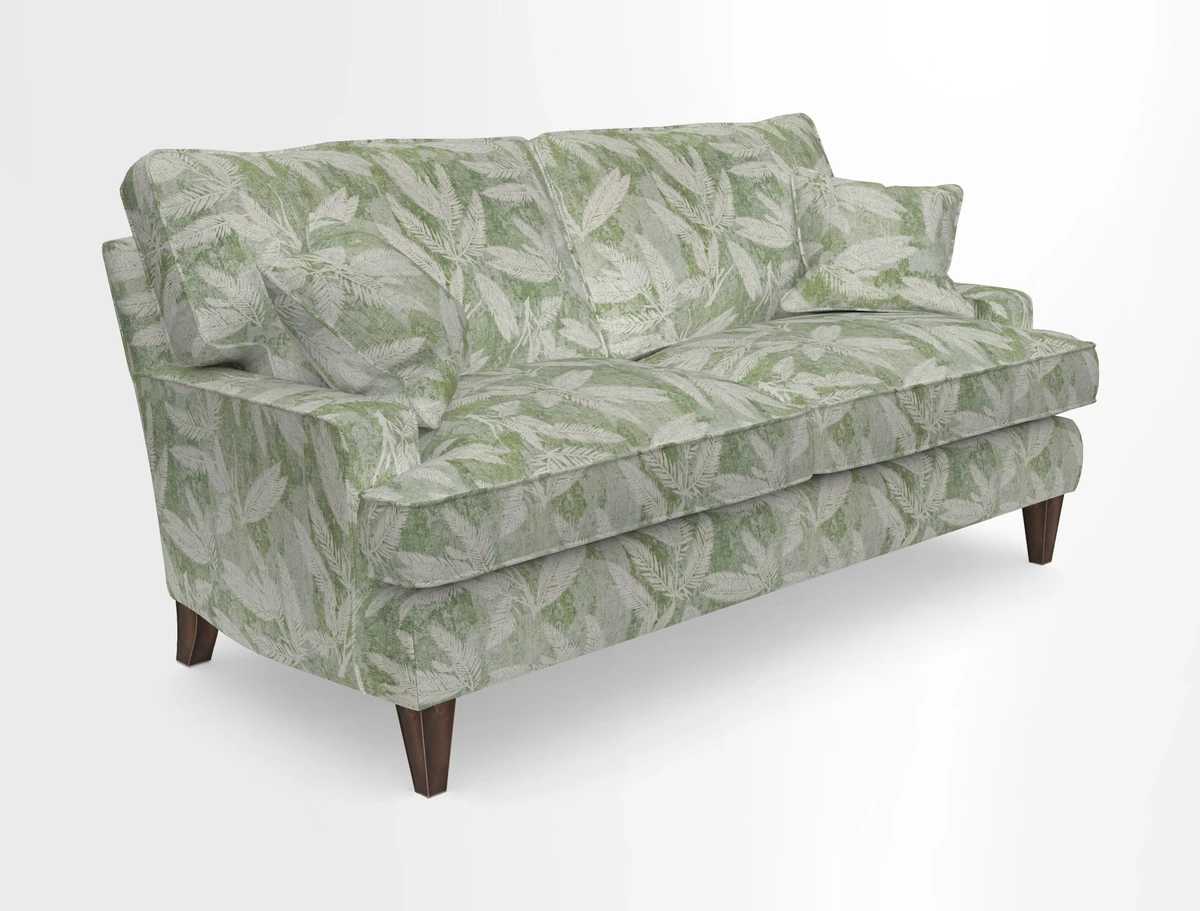 Ingleborough 3 Seater Sofa in Warwick Edinburgh Henna Rugs supplied by Rugs of Petworth