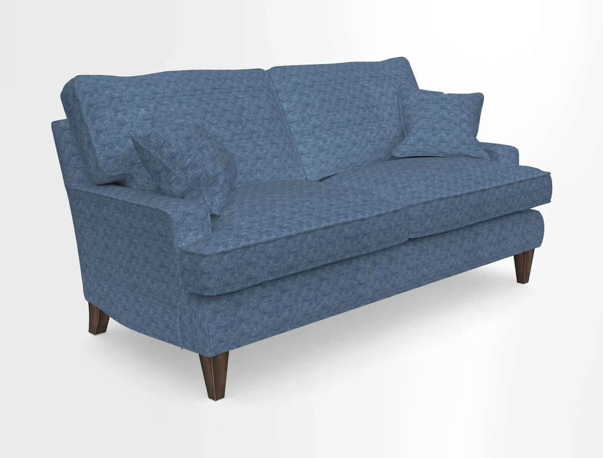 Ingleborough 3 Seater Sofa in Warwick Edinburgh Henna Rugs supplied by Rugs of Petworth