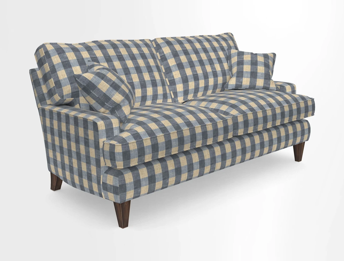 Ingleborough 3 Seater Sofa in Warwick Edinburgh Henna Rugs supplied by Rugs of Petworth