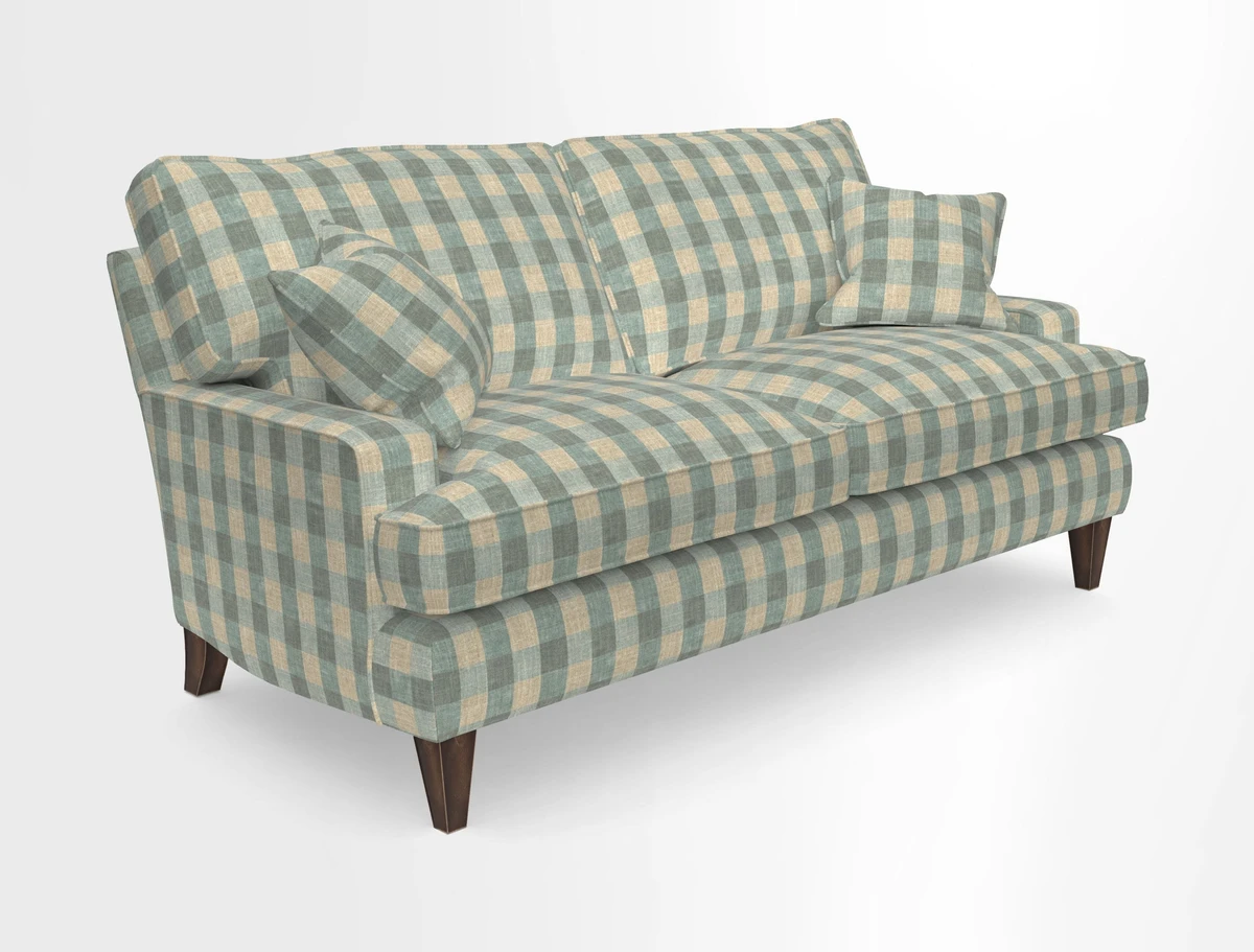 Ingleborough 3 Seater Sofa in Warwick Edinburgh Henna Rugs supplied by Rugs of Petworth