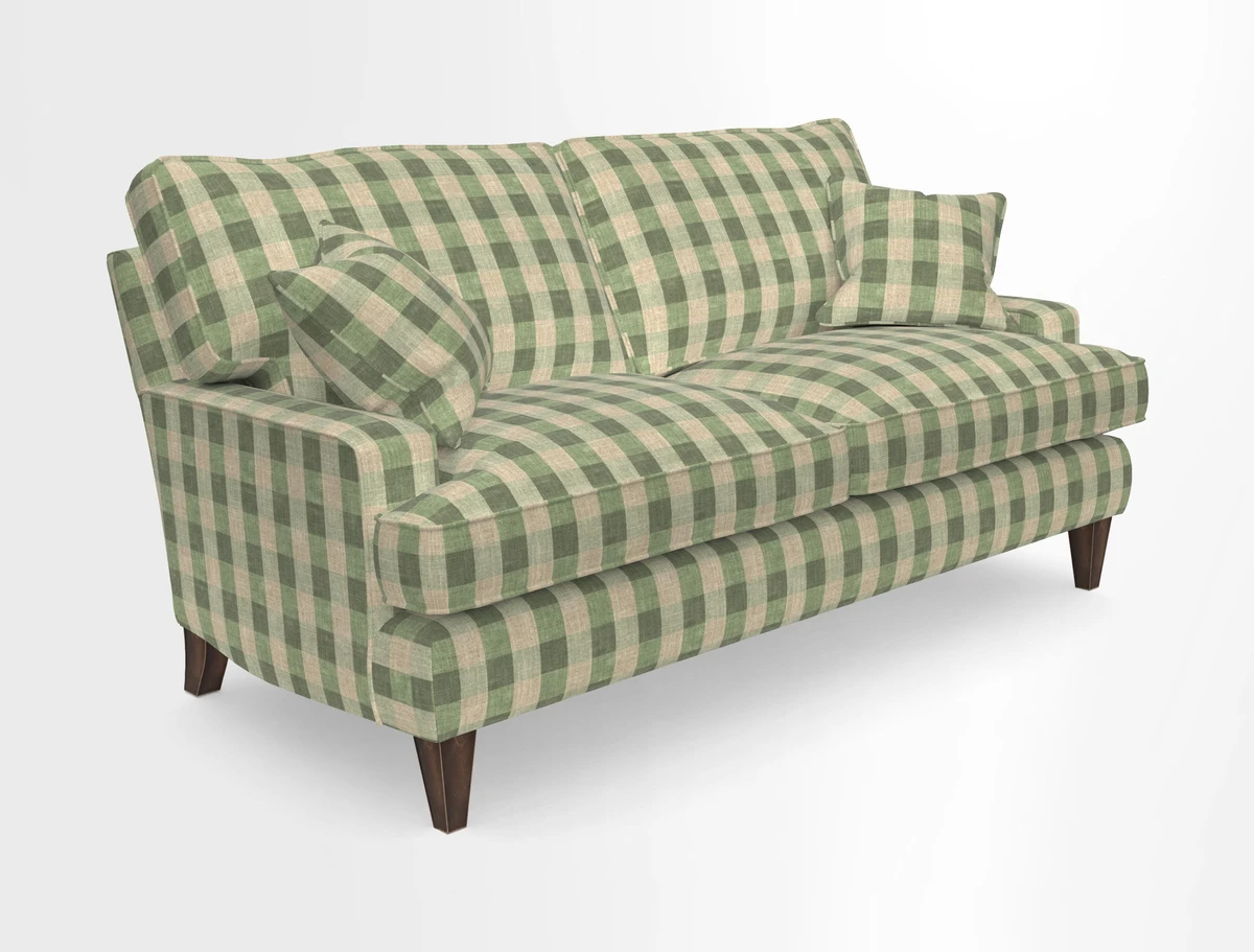 Ingleborough 3 Seater Sofa in Warwick Edinburgh Henna Rugs supplied by Rugs of Petworth