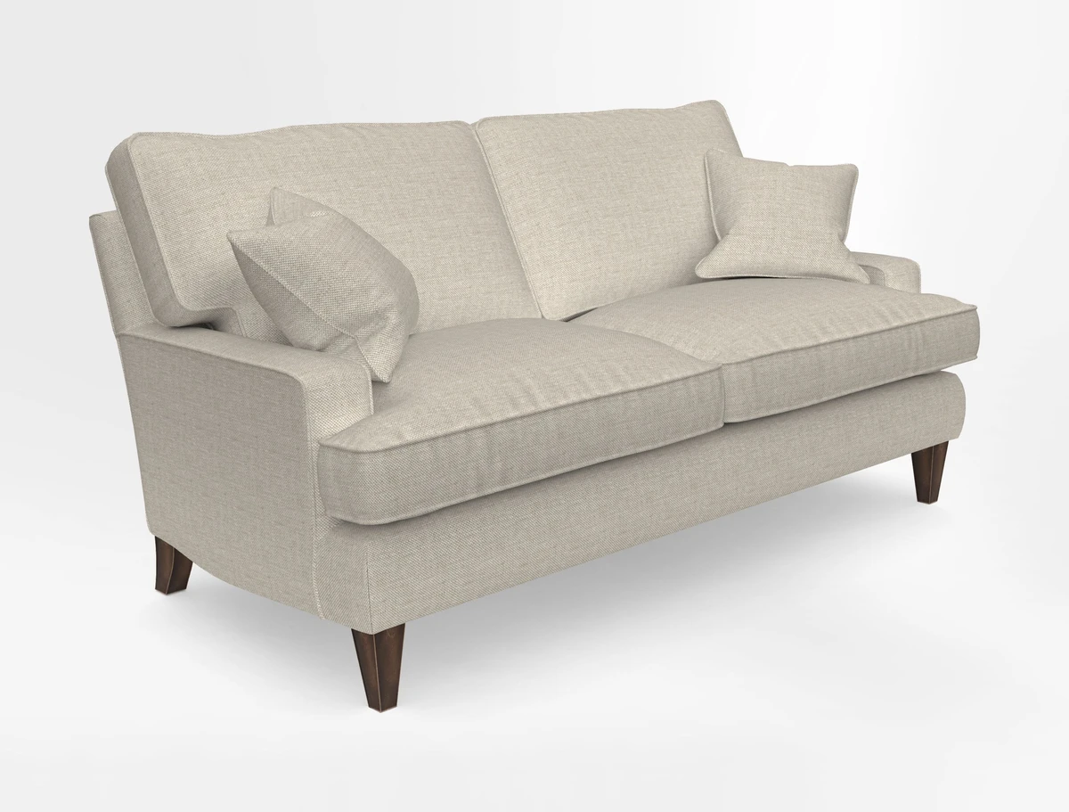 Ingleborough 3 Seater Sofa in Warwick Edinburgh Henna Rugs supplied by Rugs of Petworth