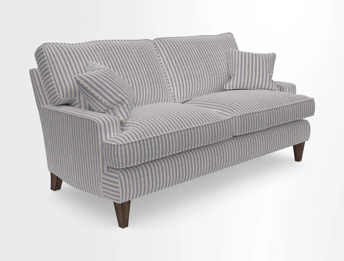 Ingleborough 3 Seater Sofa in Warwick Edinburgh Henna Rugs supplied by Rugs of Petworth