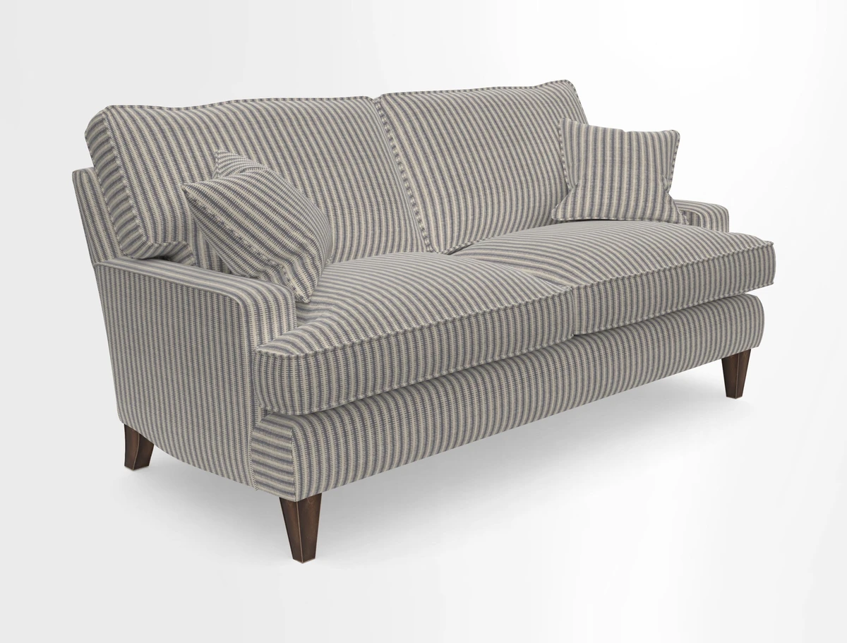 Ingleborough 3 Seater Sofa in Warwick Edinburgh Henna Rugs supplied by Rugs of Petworth