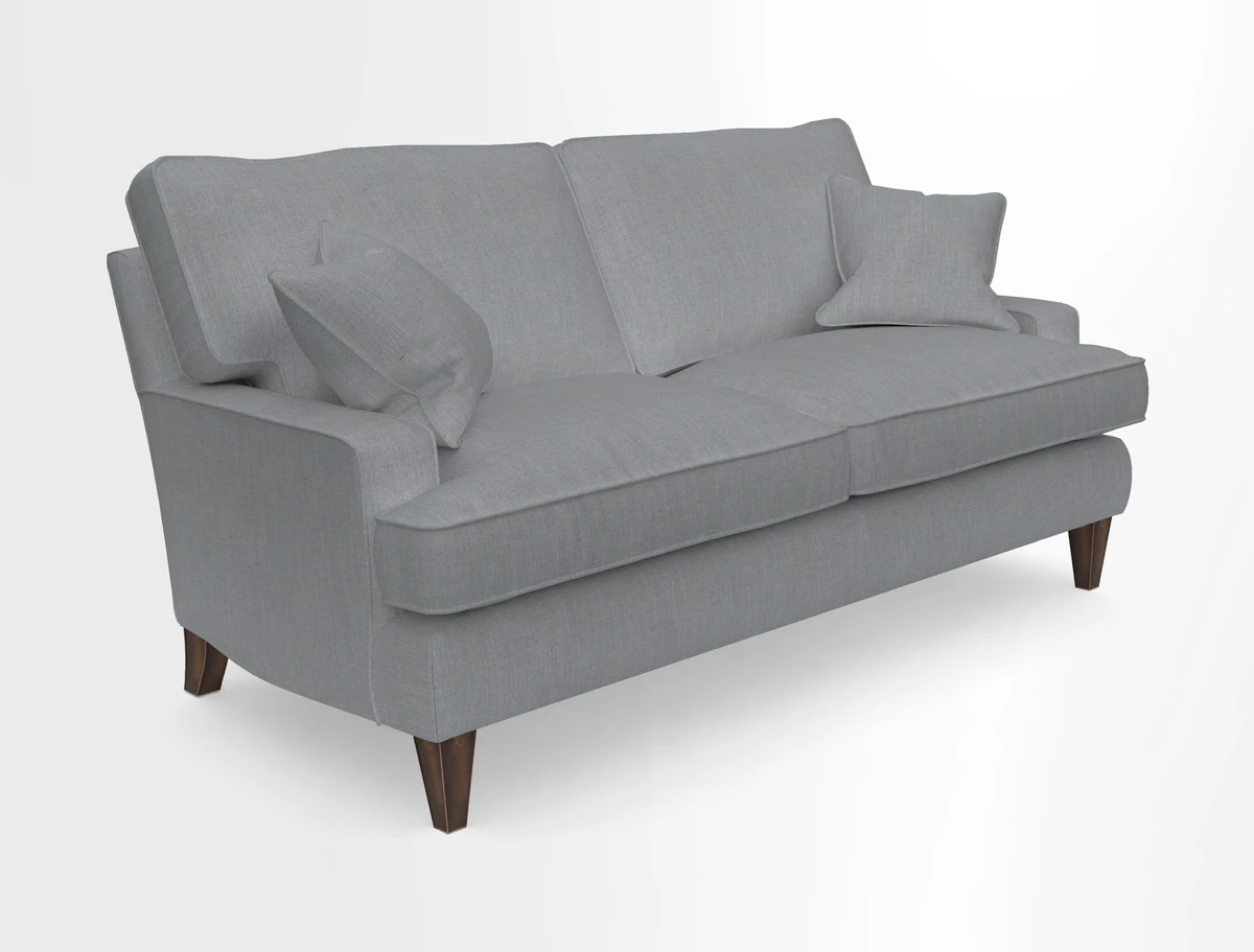 Ingleborough 3 Seater Sofa in Warwick Edinburgh Henna Rugs supplied by Rugs of Petworth