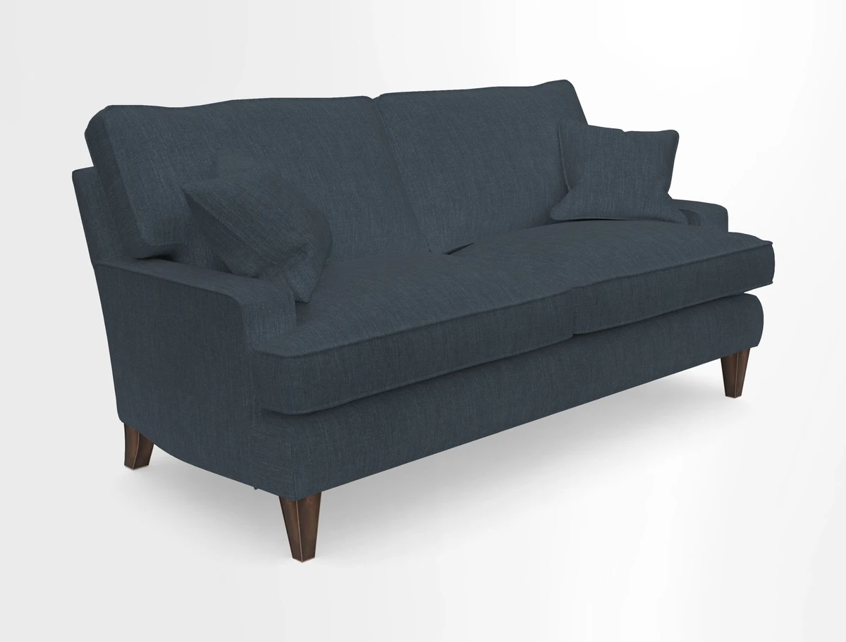 Ingleborough 3 Seater Sofa in Warwick Edinburgh Henna Rugs supplied by Rugs of Petworth
