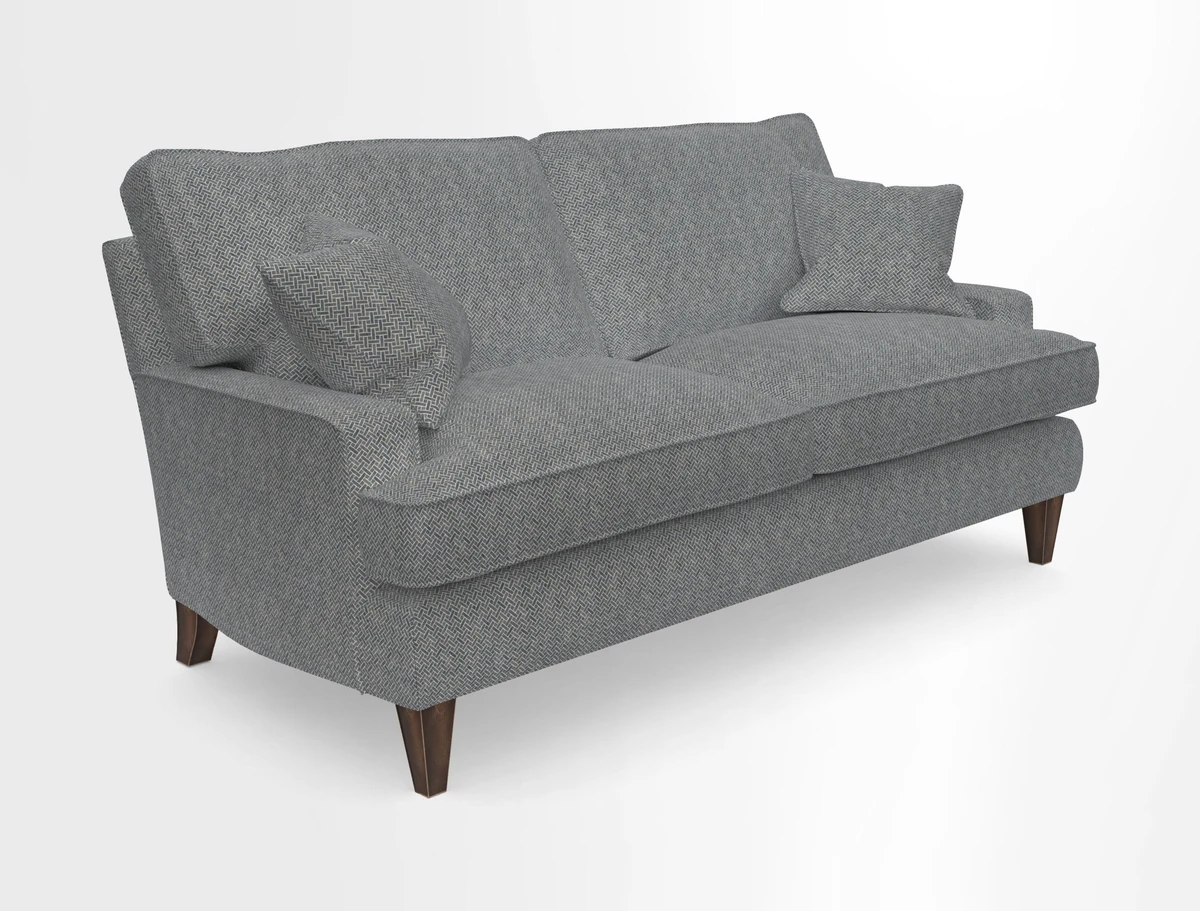 Ingleborough 3 Seater Sofa in Warwick Edinburgh Henna Rugs supplied by Rugs of Petworth