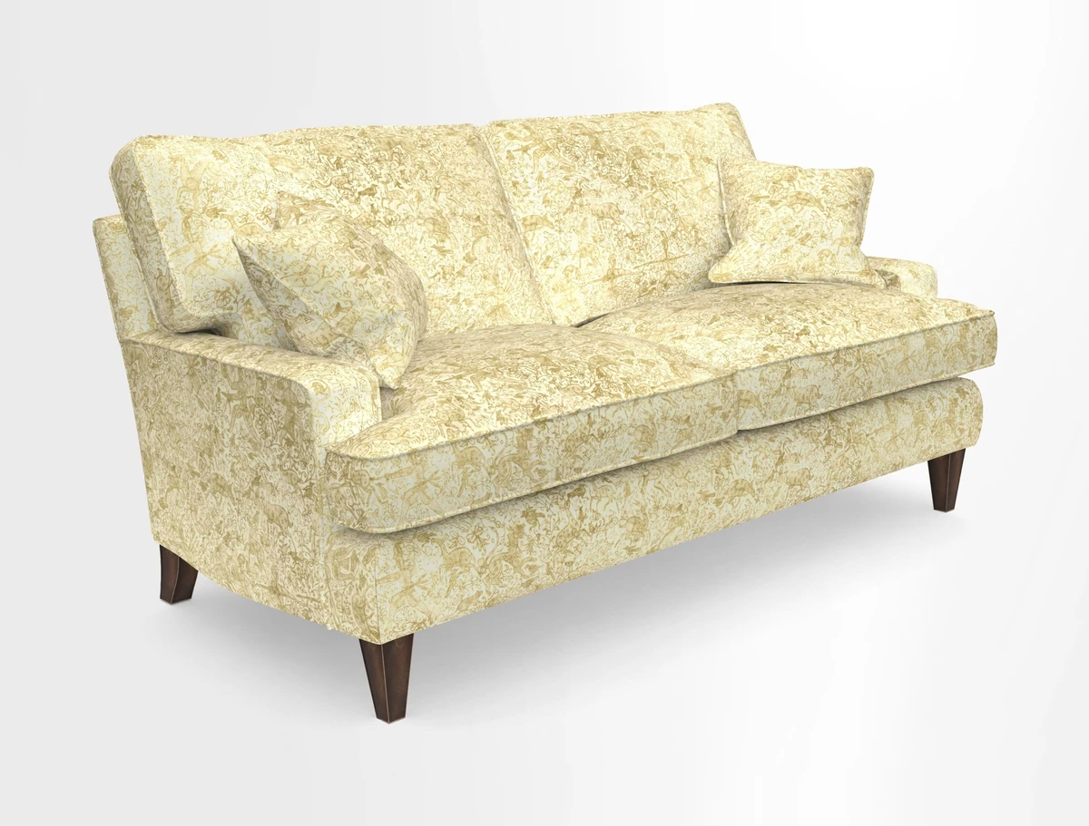 Ingleborough 3 Seater Sofa in Warwick Edinburgh Henna Rugs supplied by Rugs of Petworth