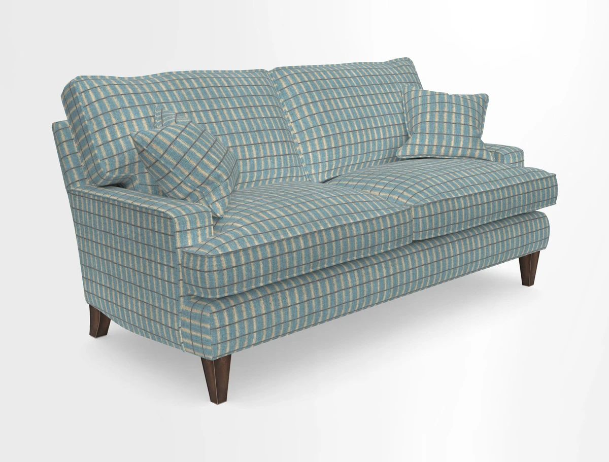 Ingleborough 3 Seater Sofa in Warwick Edinburgh Henna Rugs supplied by Rugs of Petworth