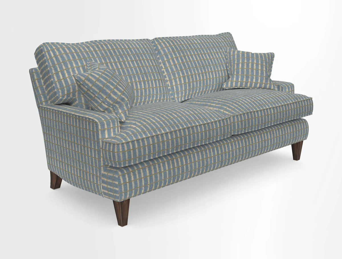 Ingleborough 3 Seater Sofa in Warwick Edinburgh Henna Rugs supplied by Rugs of Petworth