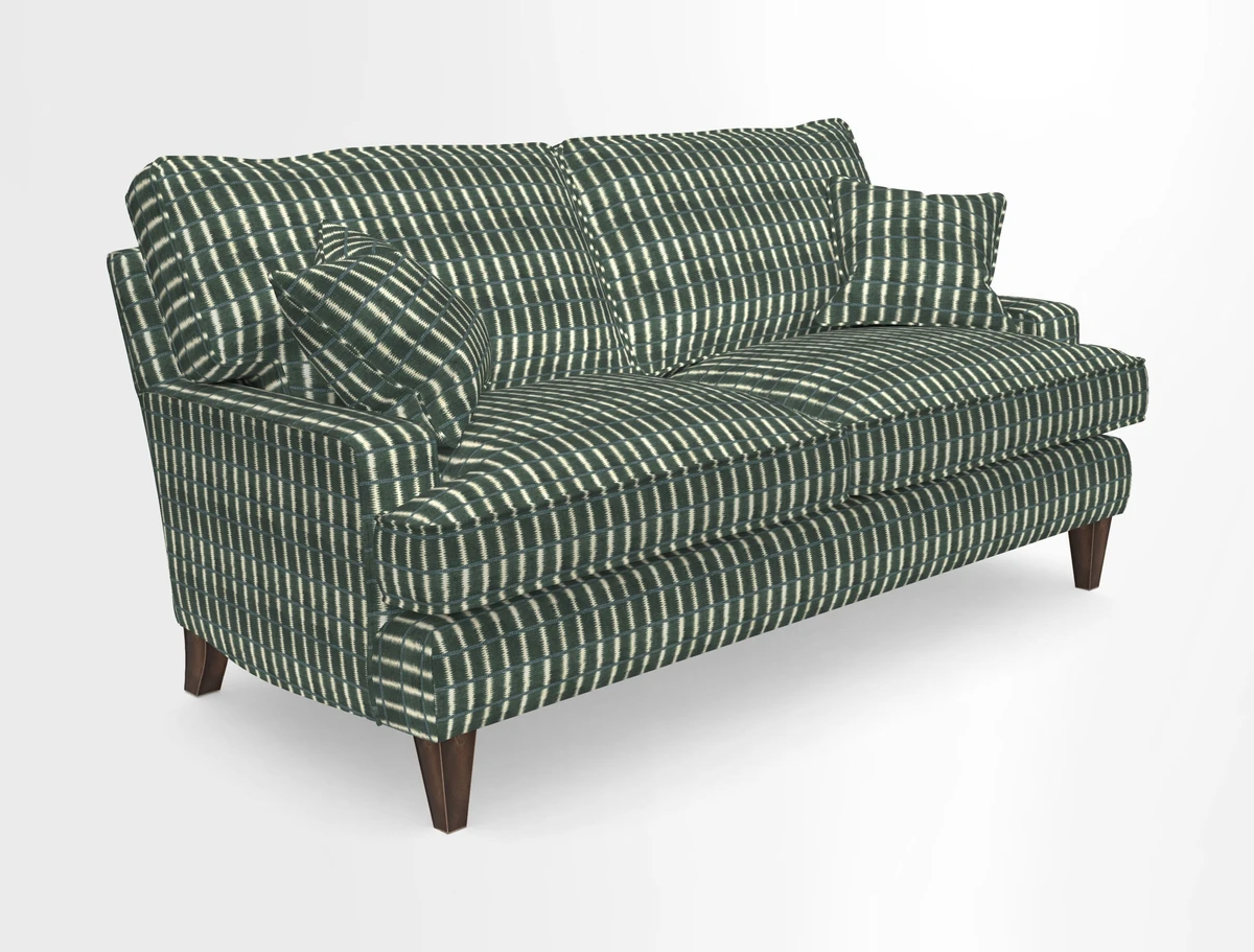 Ingleborough 3 Seater Sofa in Warwick Edinburgh Henna Rugs supplied by Rugs of Petworth