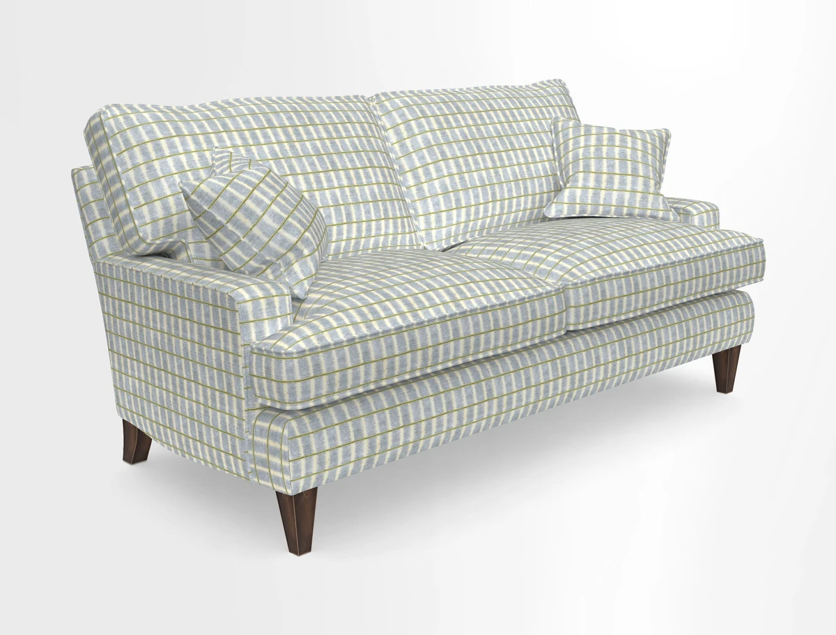 Ingleborough 3 Seater Sofa in Warwick Edinburgh Henna Rugs supplied by Rugs of Petworth