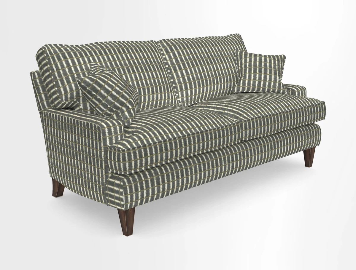 Ingleborough 3 Seater Sofa in Warwick Edinburgh Henna Rugs supplied by Rugs of Petworth