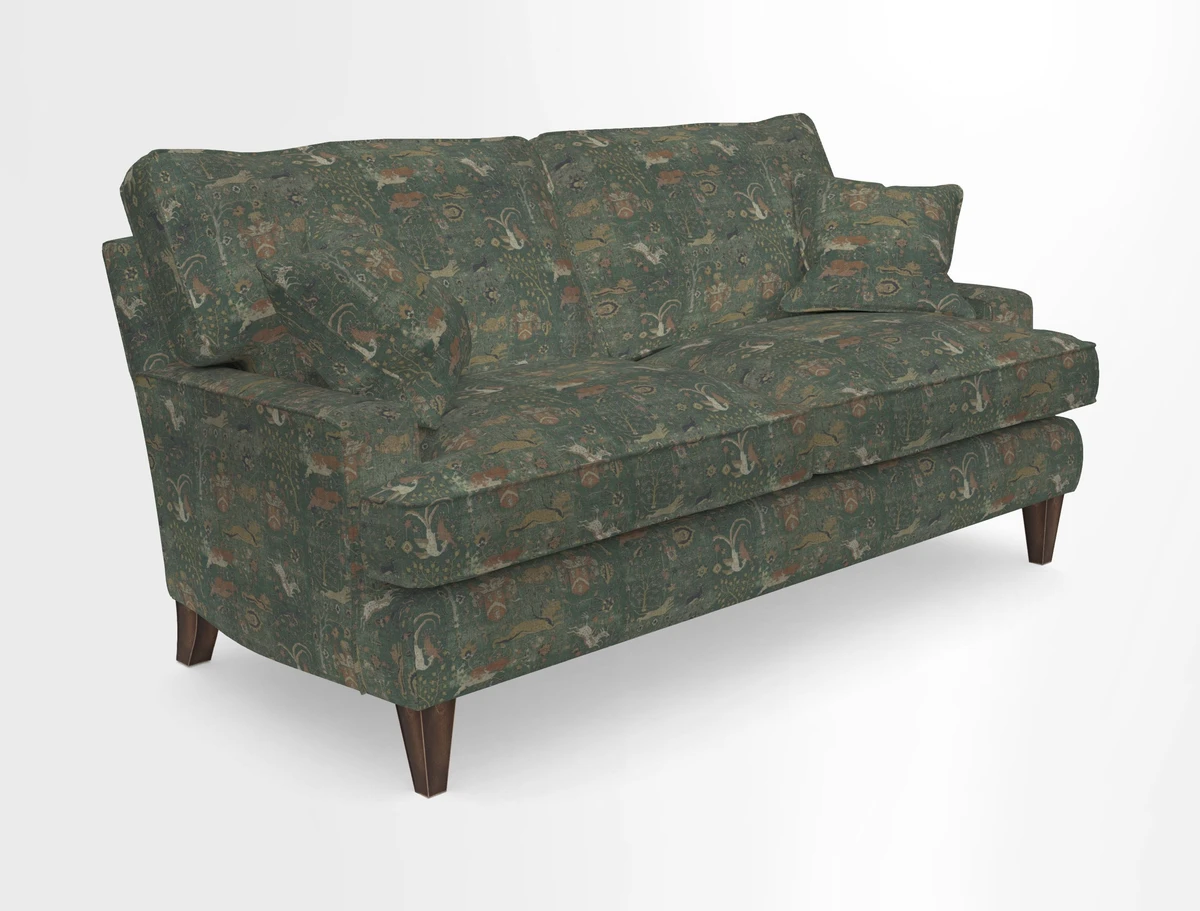Ingleborough 3 Seater Sofa in Warwick Edinburgh Henna Rugs supplied by Rugs of Petworth
