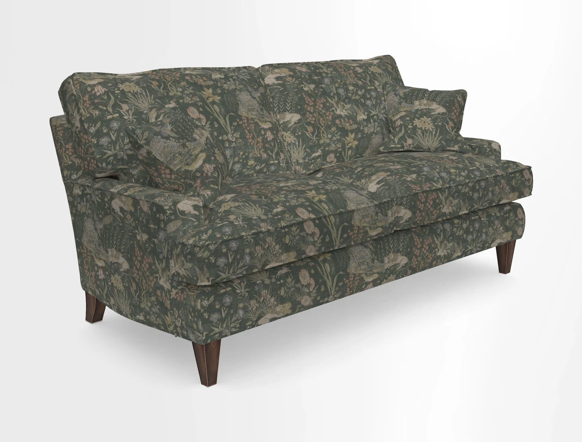 Ingleborough 3 Seater Sofa in Warwick Edinburgh Henna Rugs supplied by Rugs of Petworth