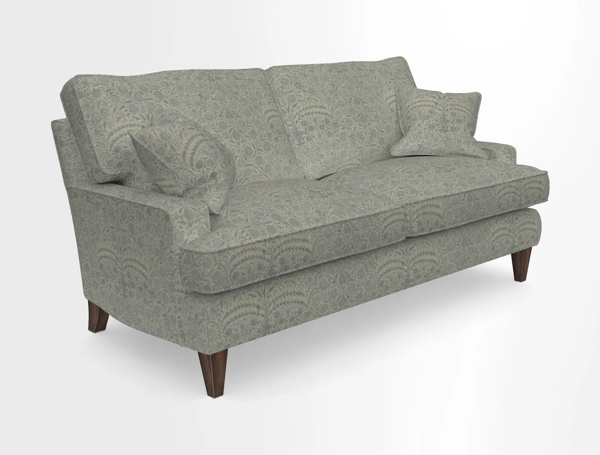 Ingleborough 3 Seater Sofa in Warwick Edinburgh Henna Rugs supplied by Rugs of Petworth
