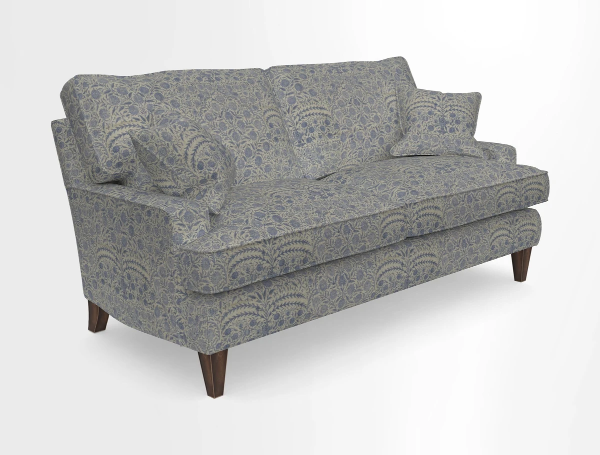Ingleborough 3 Seater Sofa in Warwick Edinburgh Henna Rugs supplied by Rugs of Petworth