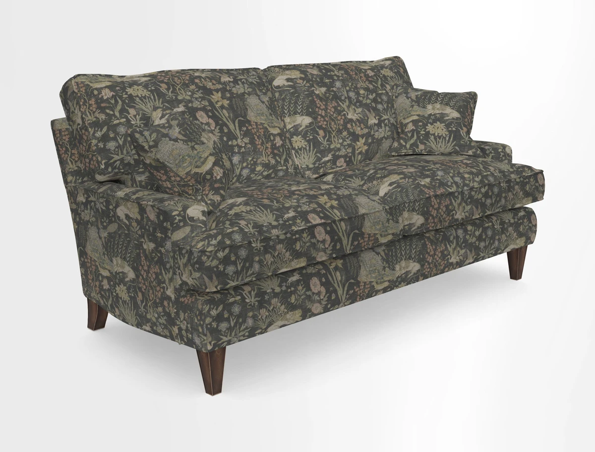 Ingleborough 3 Seater Sofa in Warwick Edinburgh Henna Rugs supplied by Rugs of Petworth