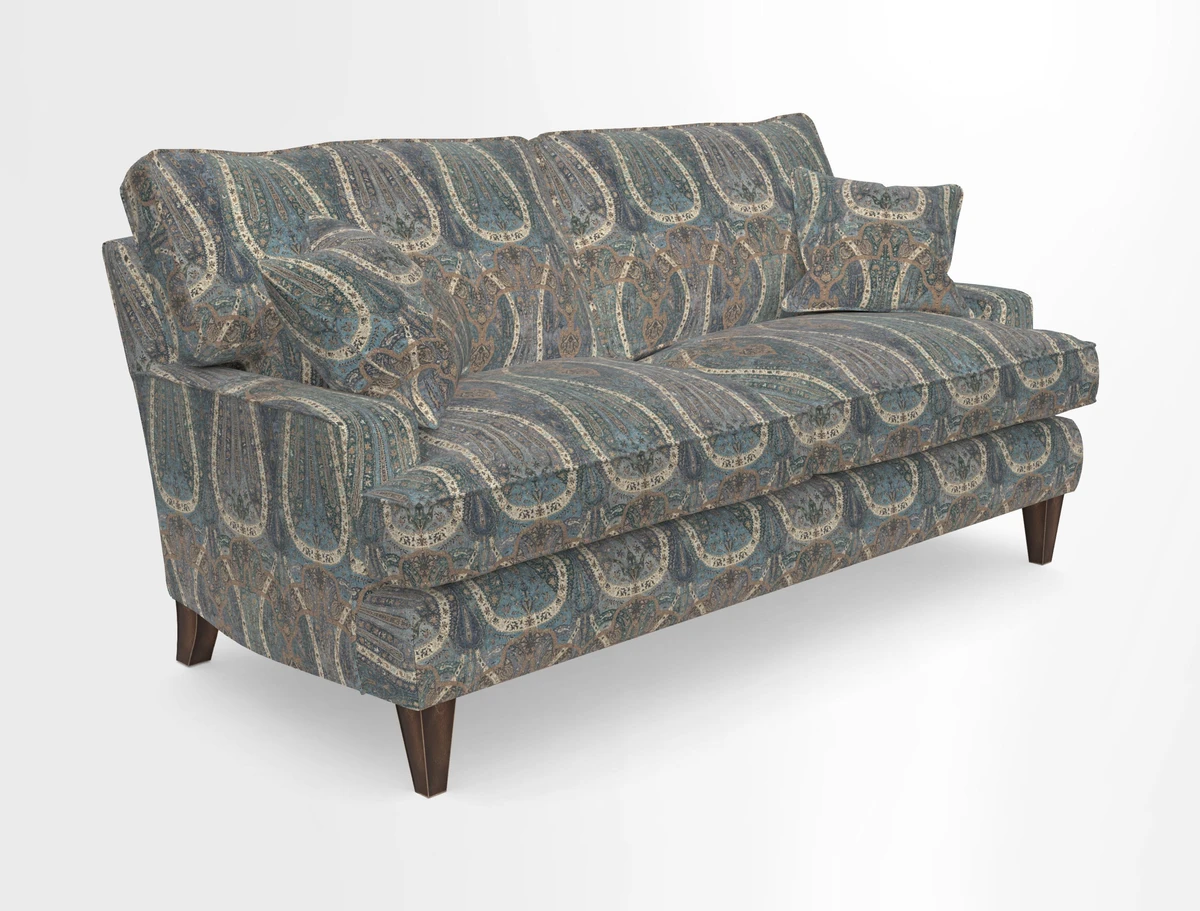 Ingleborough 3 Seater Sofa in Warwick Edinburgh Henna Rugs supplied by Rugs of Petworth