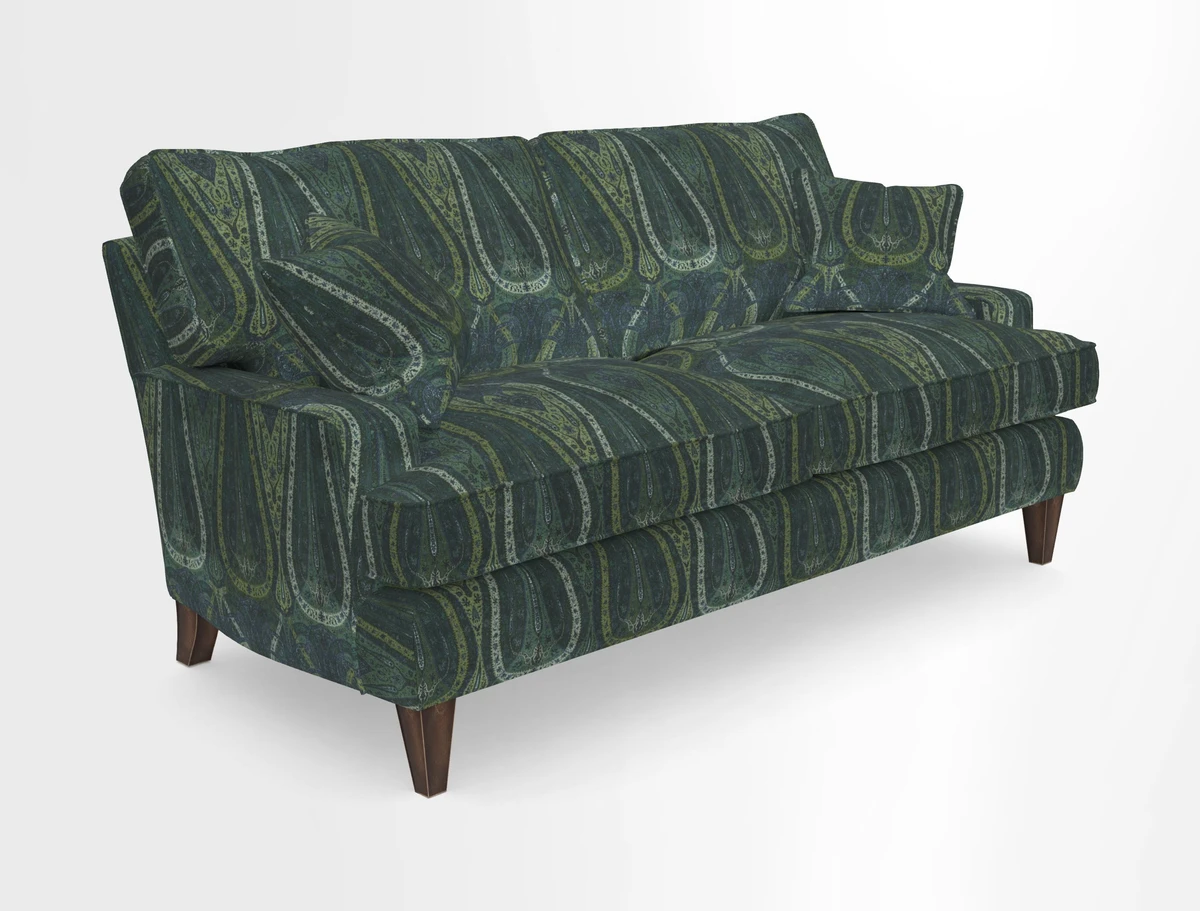 Ingleborough 3 Seater Sofa in Warwick Edinburgh Henna Rugs supplied by Rugs of Petworth