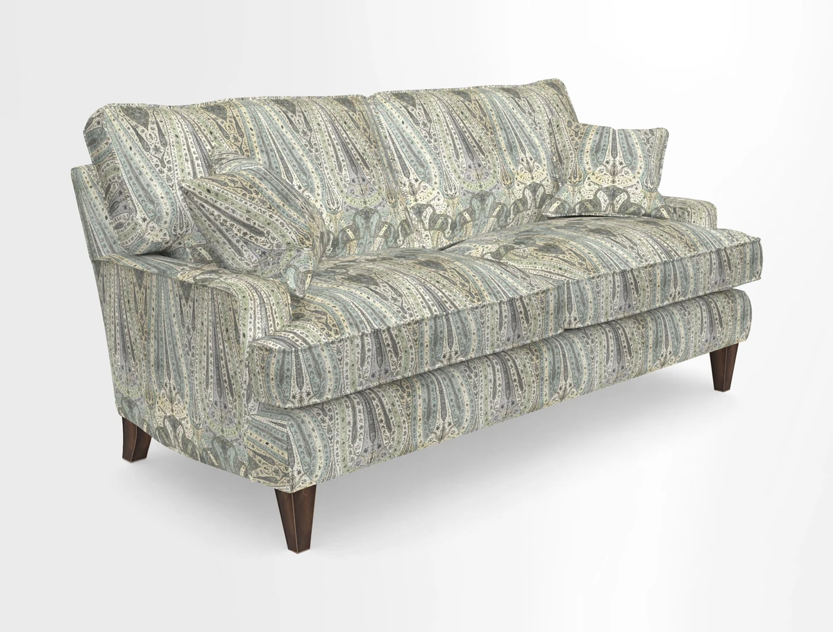 Ingleborough 3 Seater Sofa in Warwick Edinburgh Henna Rugs supplied by Rugs of Petworth