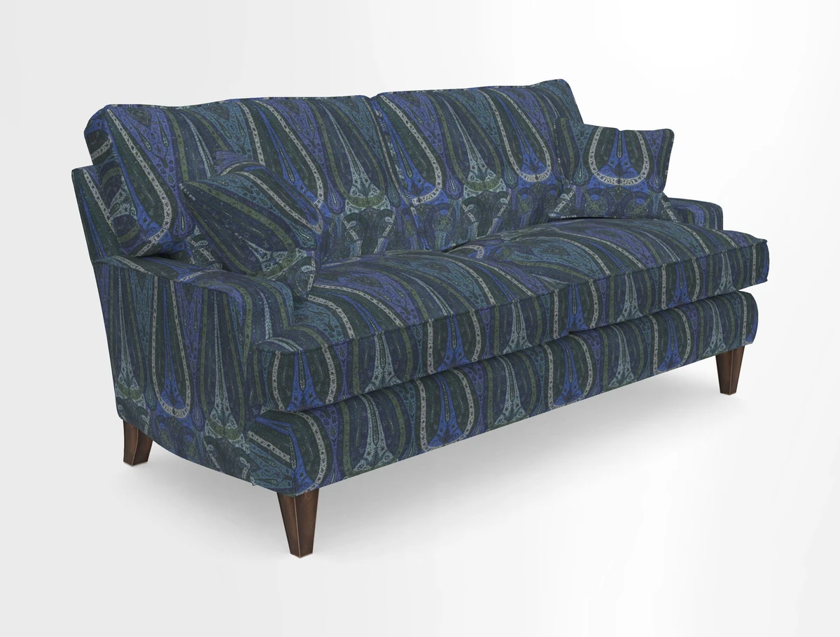 Ingleborough 3 Seater Sofa in Warwick Edinburgh Henna Rugs supplied by Rugs of Petworth