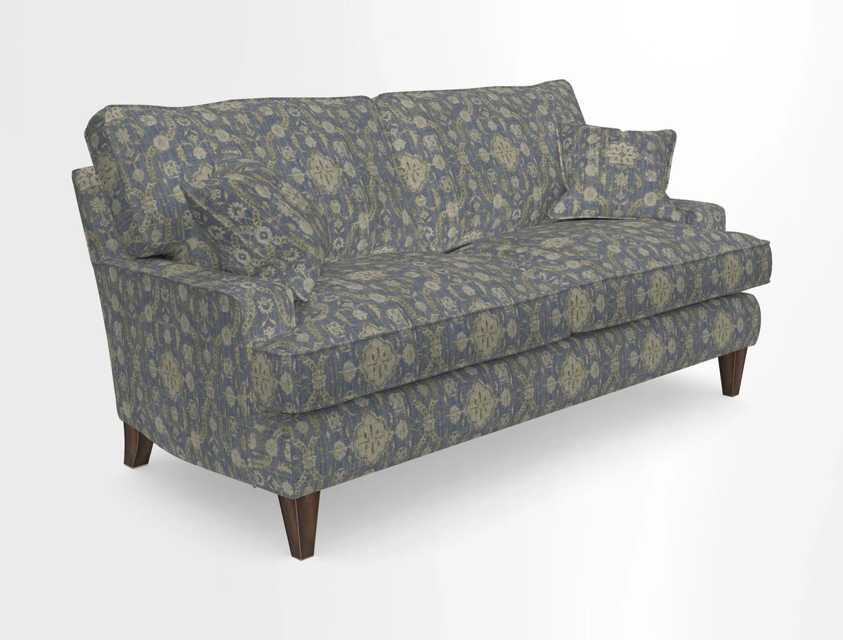 Ingleborough 3 Seater Sofa in Warwick Edinburgh Henna Rugs supplied by Rugs of Petworth