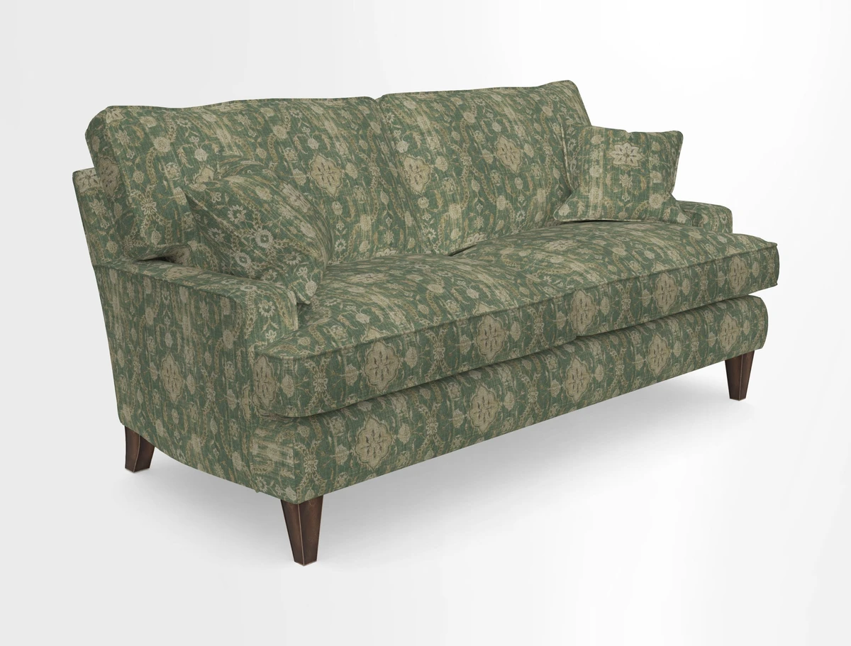 Ingleborough 3 Seater Sofa in Warwick Edinburgh Henna Rugs supplied by Rugs of Petworth
