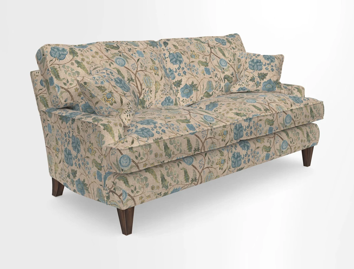 Ingleborough 3 Seater Sofa in Warwick Edinburgh Henna Rugs supplied by Rugs of Petworth