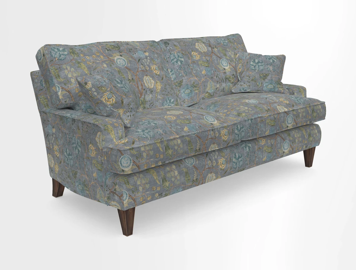 Ingleborough 3 Seater Sofa in Warwick Edinburgh Henna Rugs supplied by Rugs of Petworth