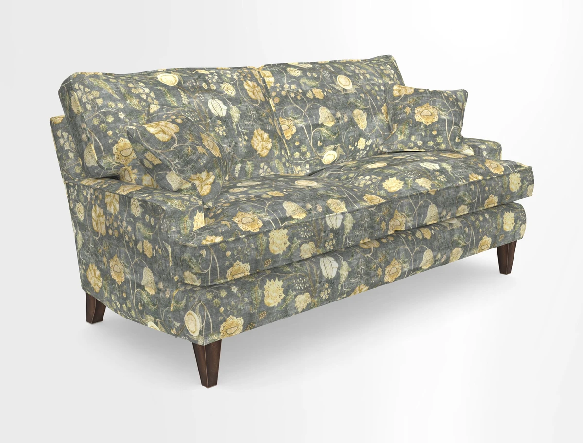 Ingleborough 3 Seater Sofa in Warwick Edinburgh Henna Rugs supplied by Rugs of Petworth