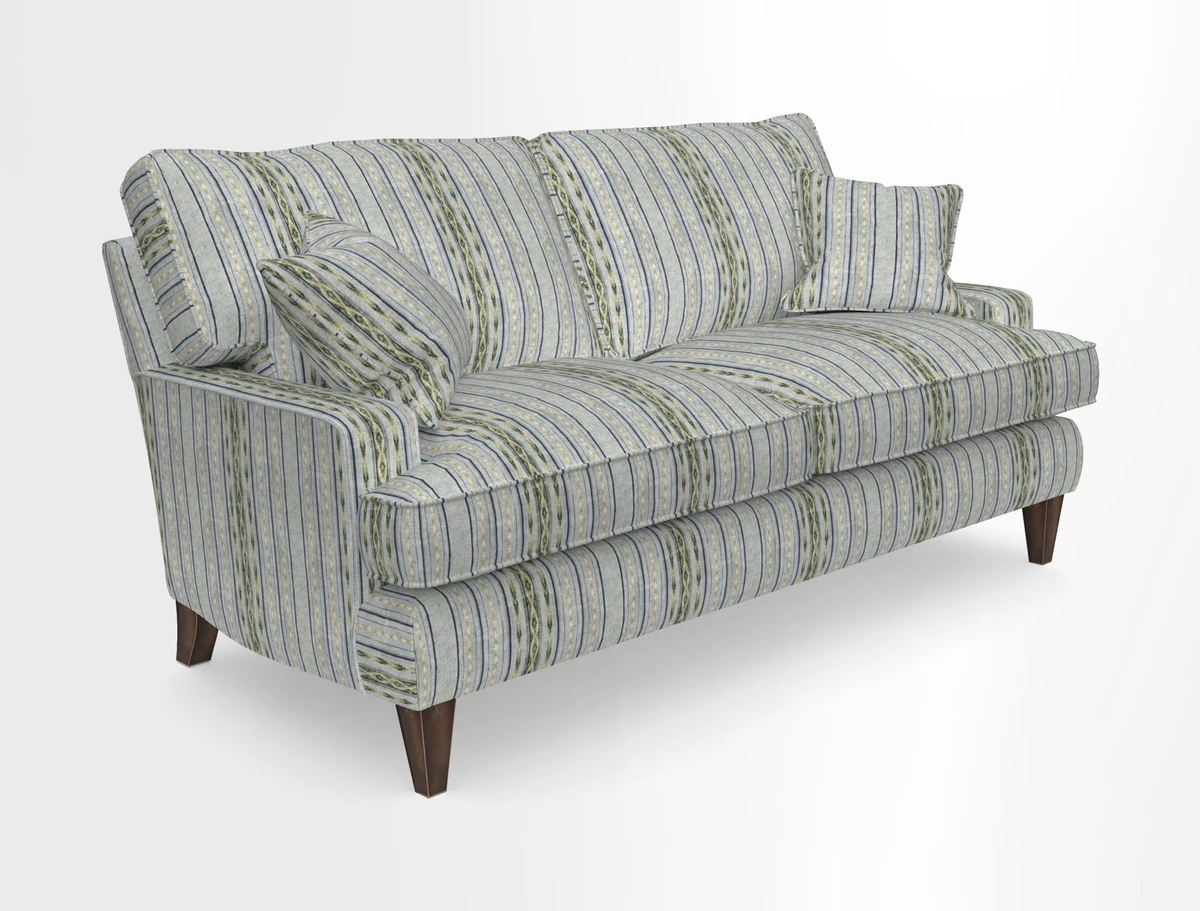Ingleborough 3 Seater Sofa in Warwick Edinburgh Henna Rugs supplied by Rugs of Petworth