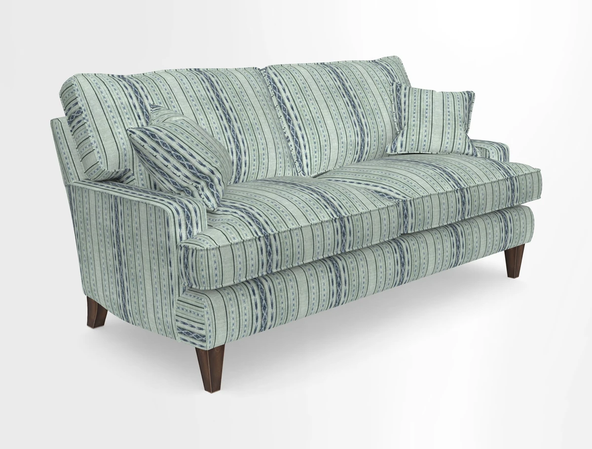 Ingleborough 3 Seater Sofa in Warwick Edinburgh Henna Rugs supplied by Rugs of Petworth