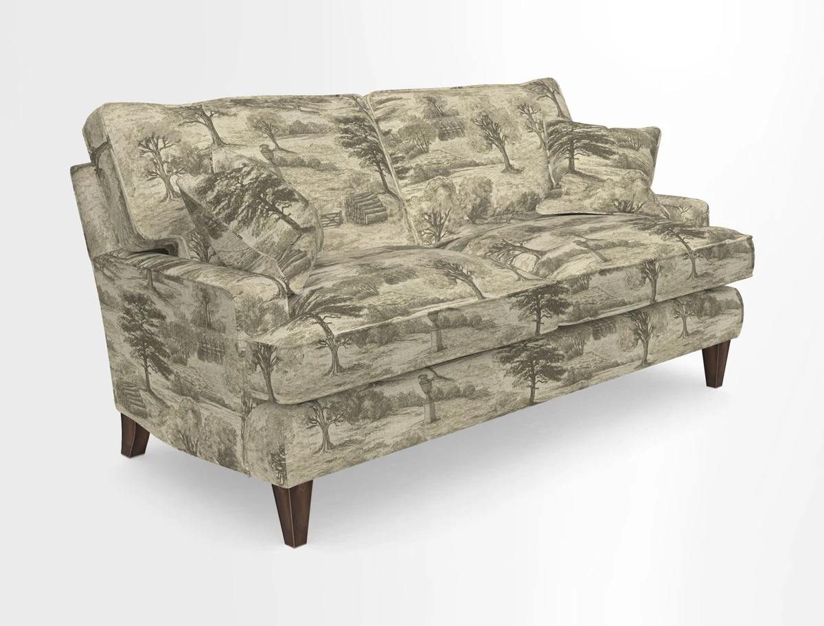 Ingleborough 3 Seater Sofa in Warwick Edinburgh Henna Rugs supplied by Rugs of Petworth