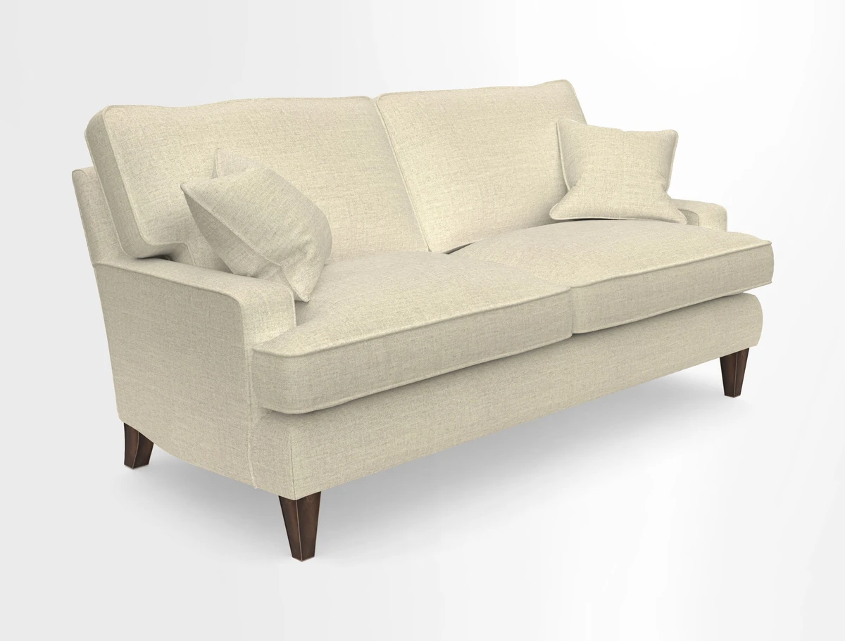 Ingleborough 3 Seater Sofa in Warwick Edinburgh Henna Rugs supplied by Rugs of Petworth