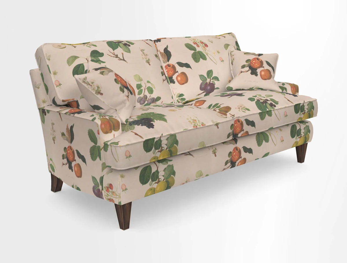 Ingleborough 3 Seater Sofa in Warwick Edinburgh Henna Rugs supplied by Rugs of Petworth
