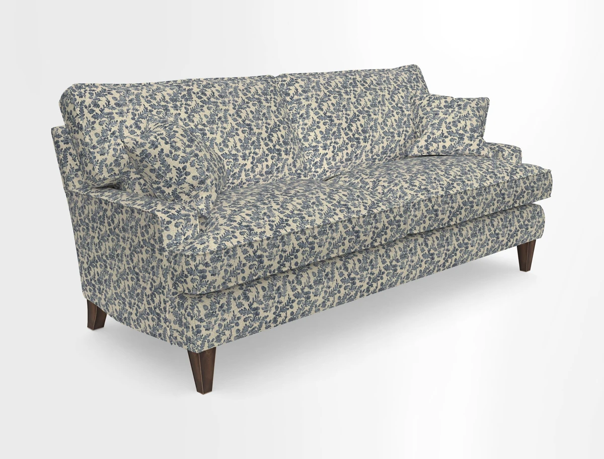 Ingleborough Medium 4 Seater Sofa in Warwick Edinburgh Henna Rugs supplied by Rugs of Petworth