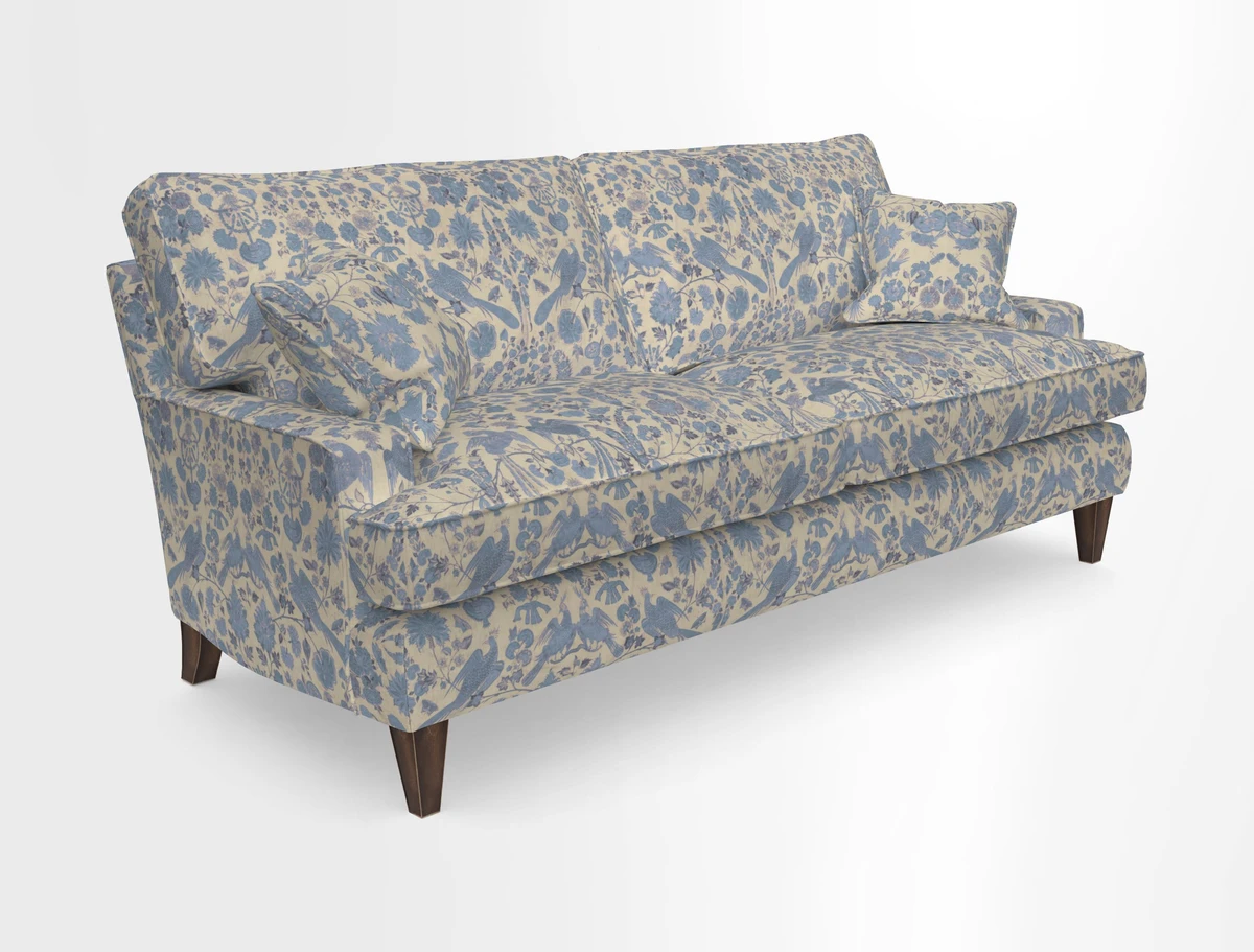 Ingleborough Medium 4 Seater Sofa in Warwick Edinburgh Henna Rugs supplied by Rugs of Petworth