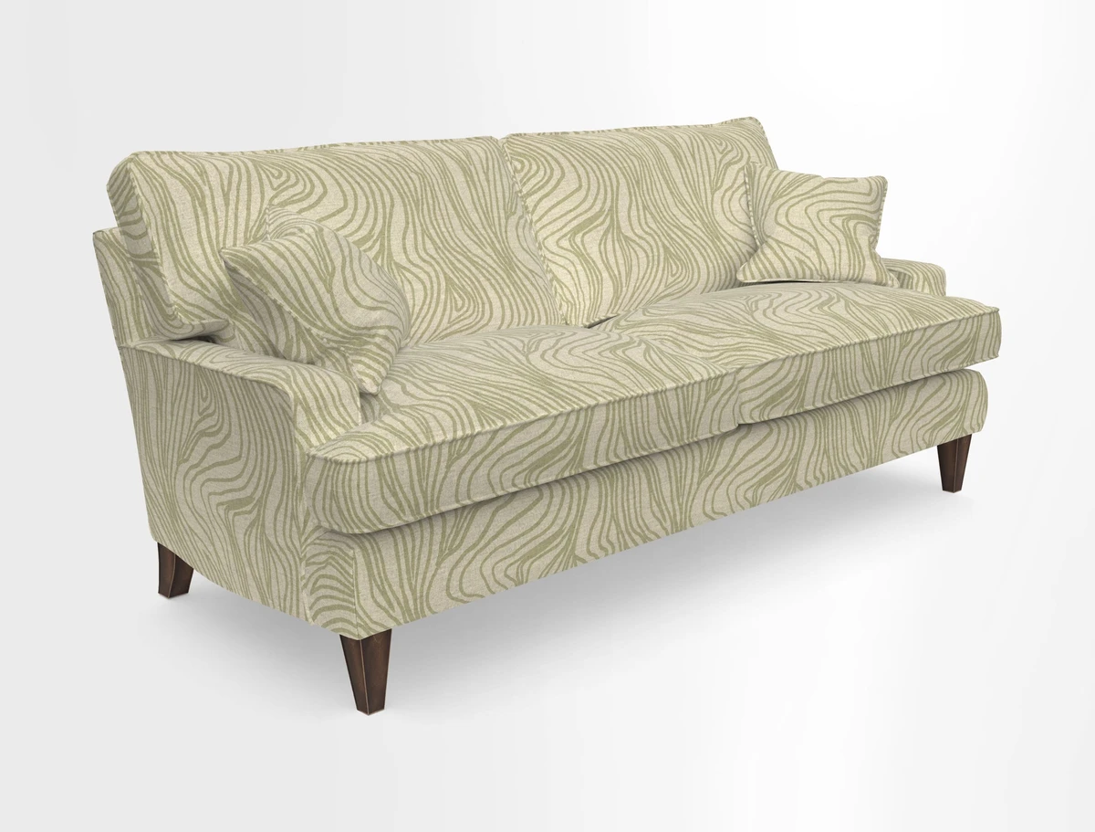 Ingleborough Medium 4 Seater Sofa in Warwick Edinburgh Henna Rugs supplied by Rugs of Petworth