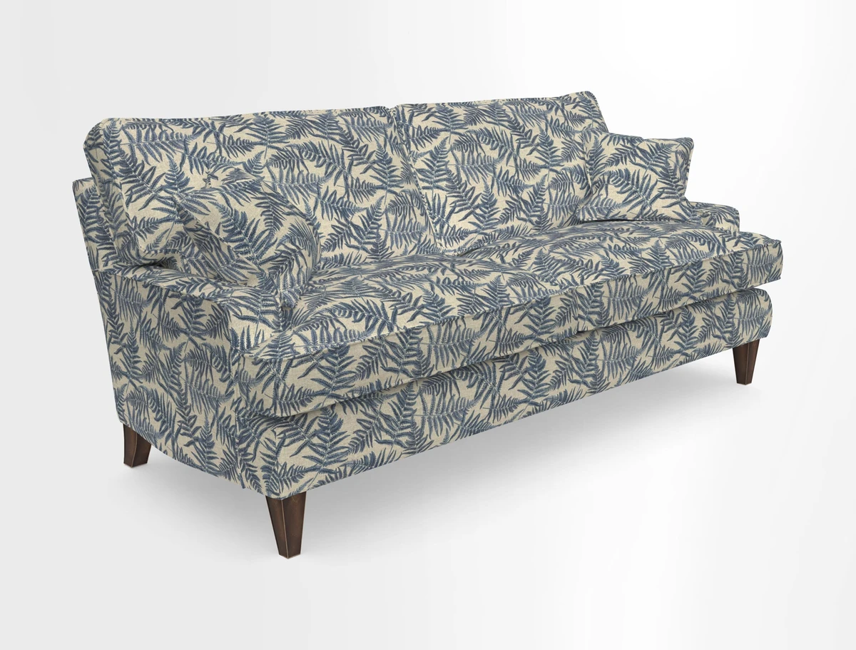 Ingleborough Medium 4 Seater Sofa in Warwick Edinburgh Henna Rugs supplied by Rugs of Petworth