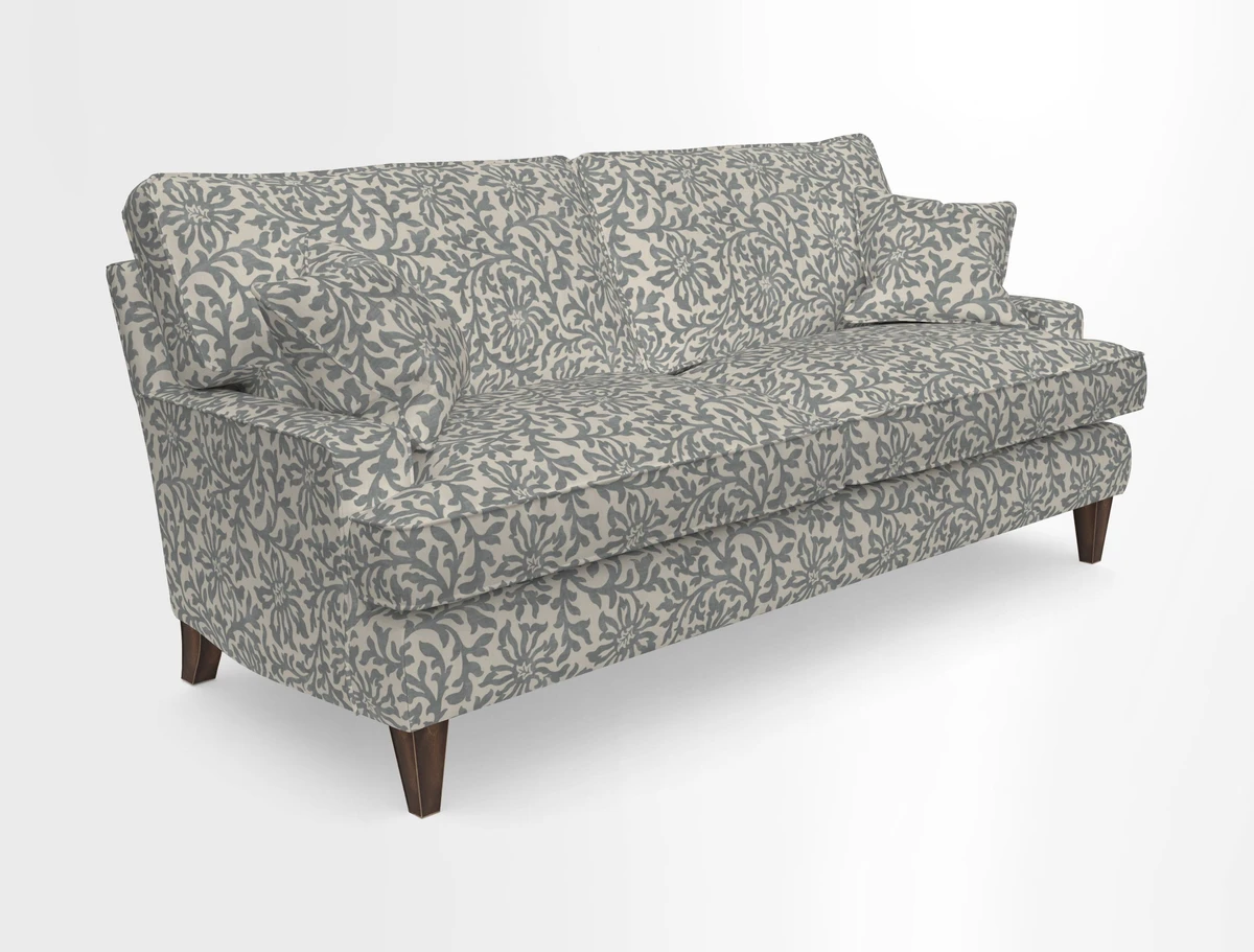 Ingleborough Medium 4 Seater Sofa in Warwick Edinburgh Henna Rugs supplied by Rugs of Petworth