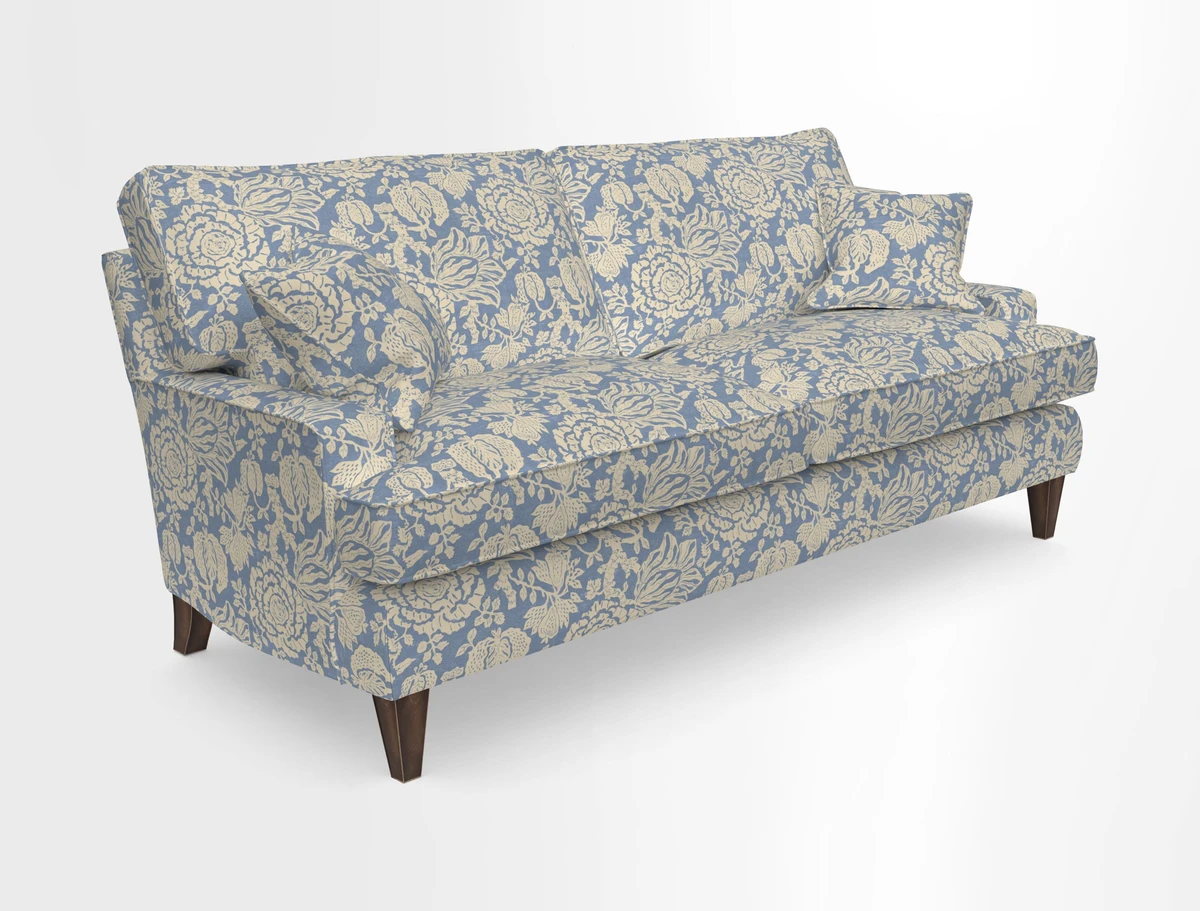Ingleborough Medium 4 Seater Sofa in Warwick Edinburgh Henna Rugs supplied by Rugs of Petworth