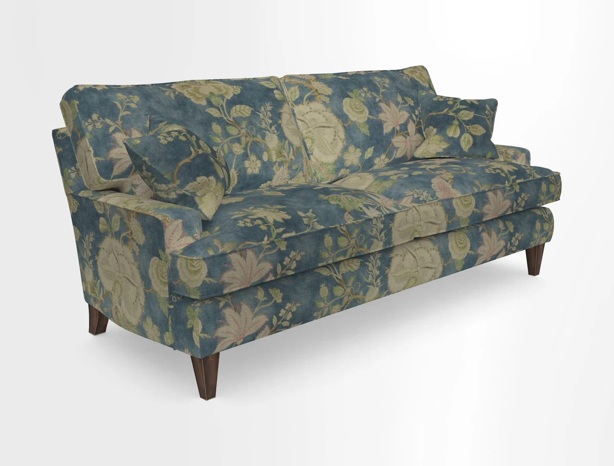Ingleborough Medium 4 Seater Sofa in Warwick Edinburgh Henna Rugs supplied by Rugs of Petworth
