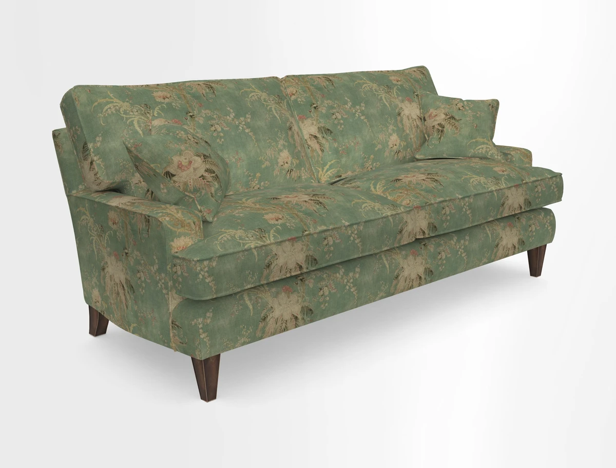 Ingleborough Medium 4 Seater Sofa in Warwick Edinburgh Henna Rugs supplied by Rugs of Petworth