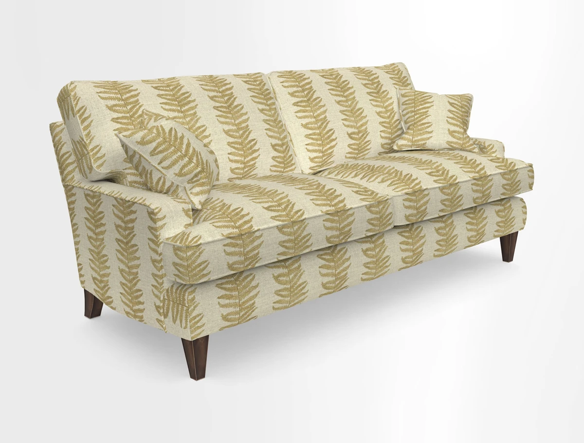 Ingleborough Medium 4 Seater Sofa in Warwick Edinburgh Henna Rugs supplied by Rugs of Petworth